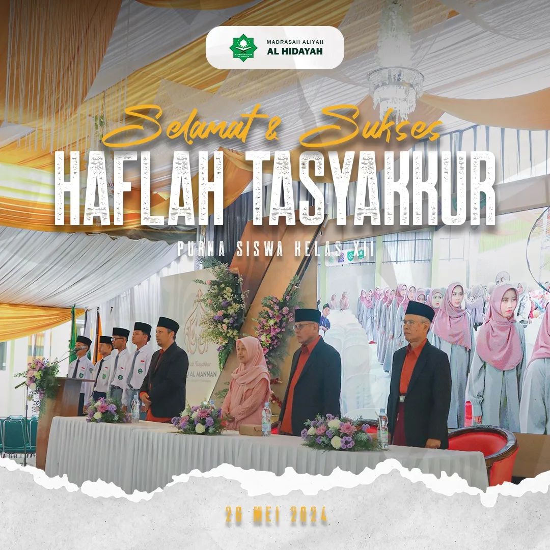 HAFLAH TASYAKURAN PURNA SISWA KELAS XII