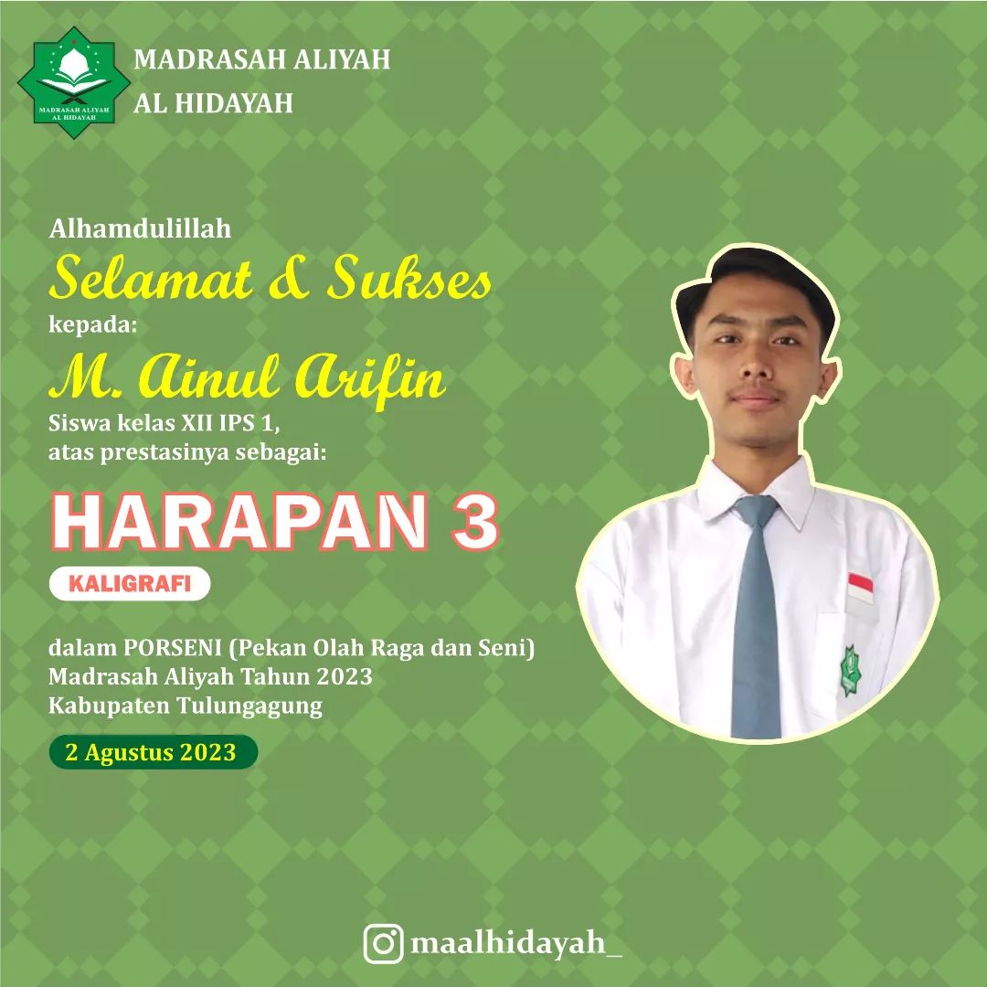HARAPAN 3 KALIGRAFI
