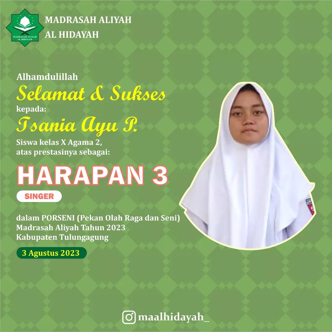 HARAPAN 3 SINGER